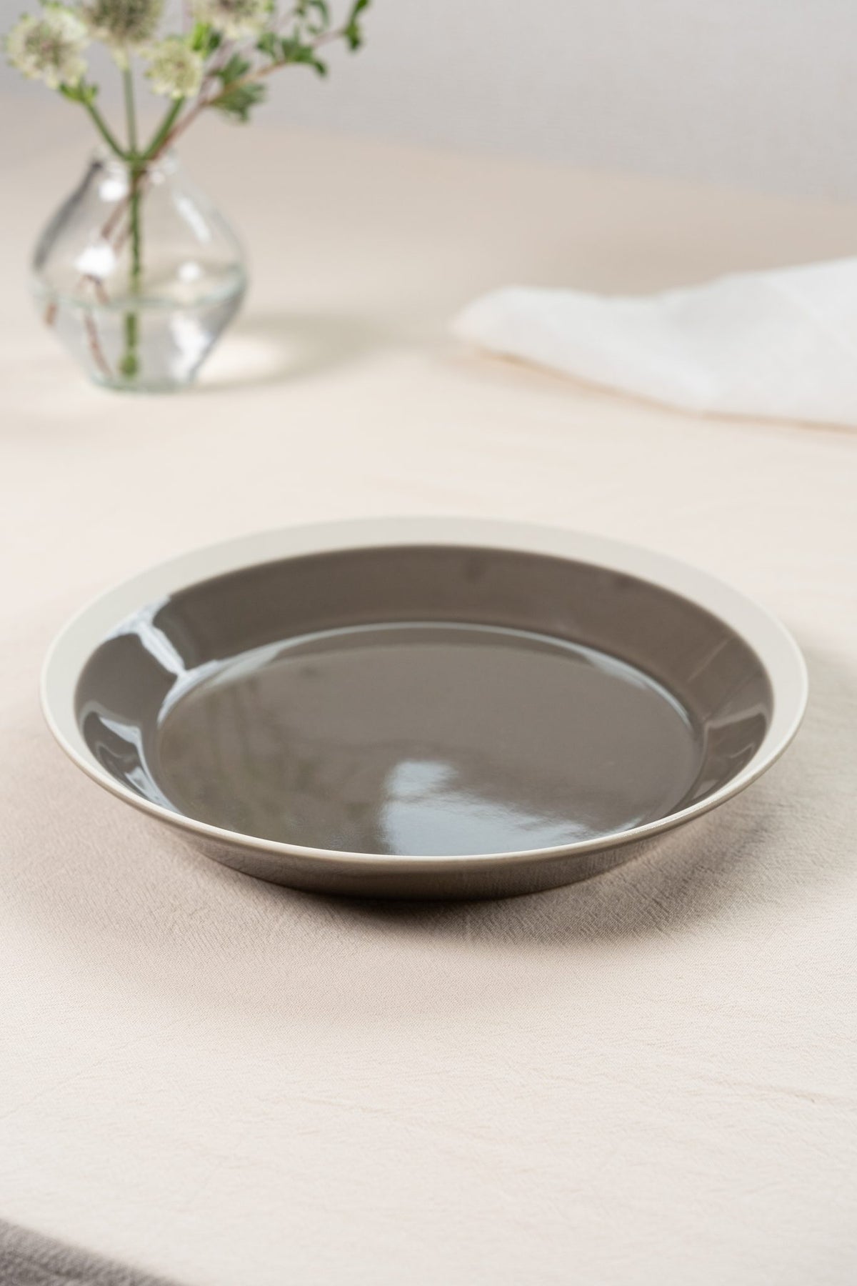 dishes 200 plate (fawn brown) 株式会社木村硝子店 1
