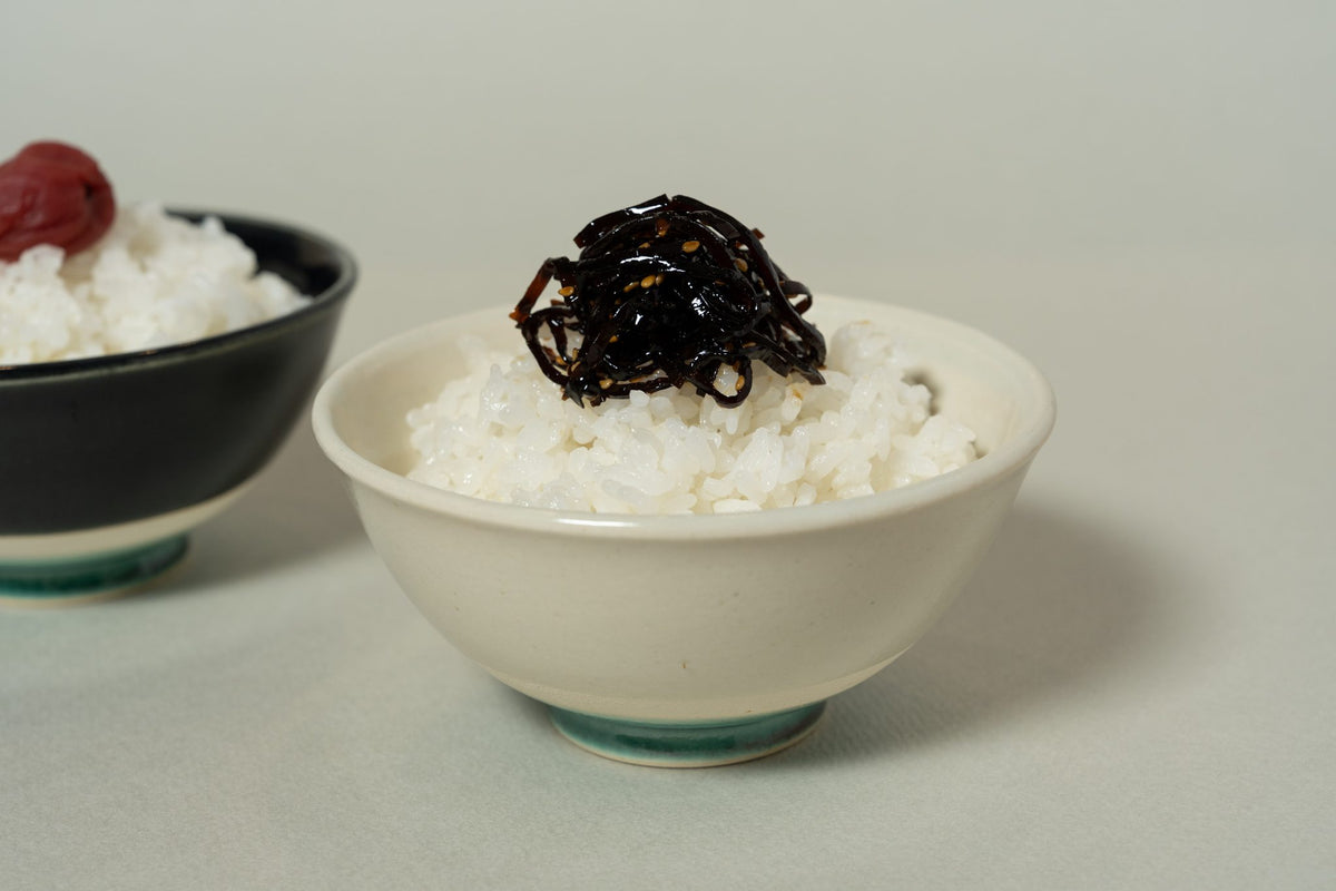 かけわけ飯碗 古染 美濃文山窯 10