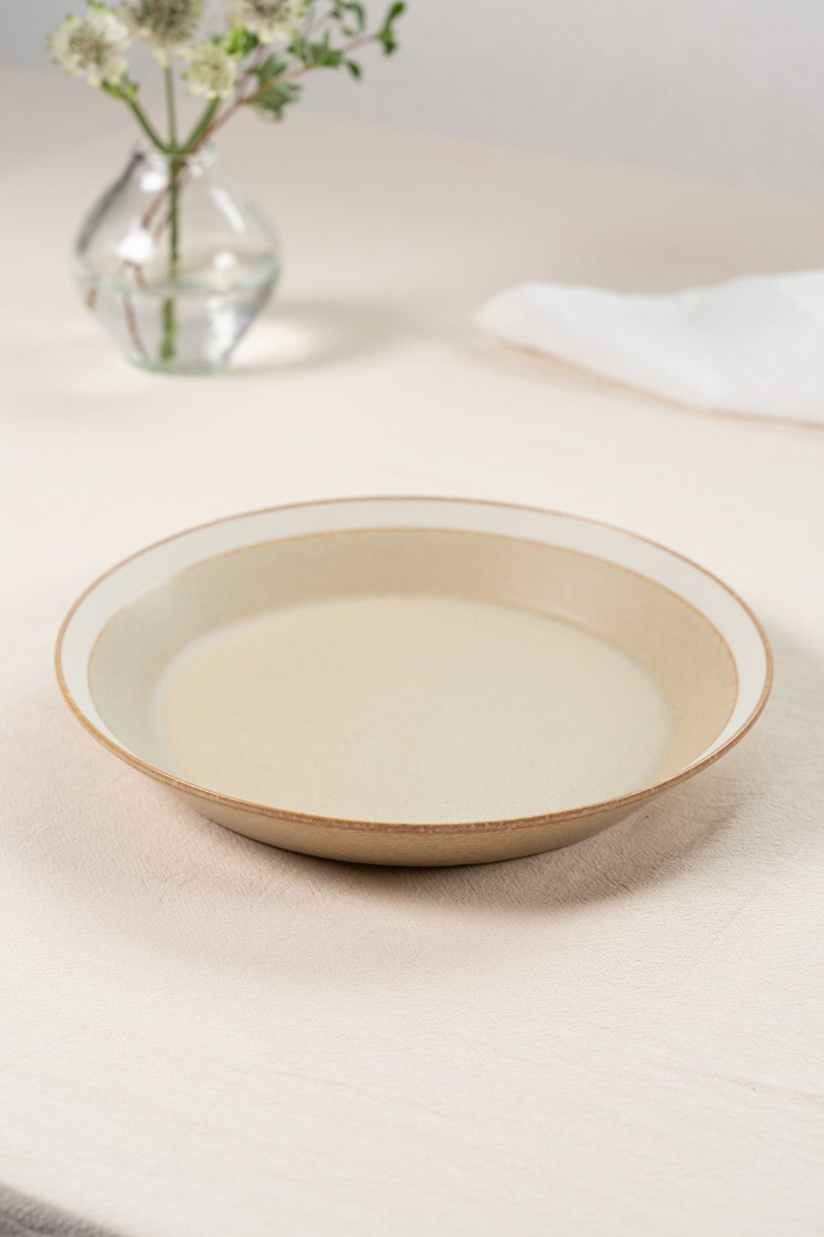 dishes 200 plate (sand beige) /matte 株式会社木村硝子店 1